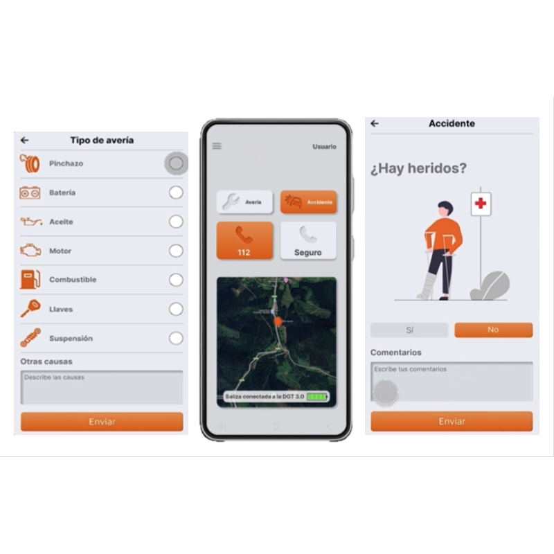 Baliza Geoblueshield49 Premium